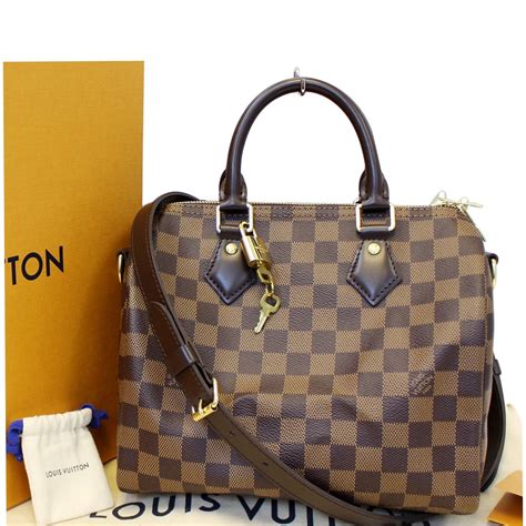 louis vuitton damier speedy 25 bandouliere|louis Vuitton Speedy 25 new.